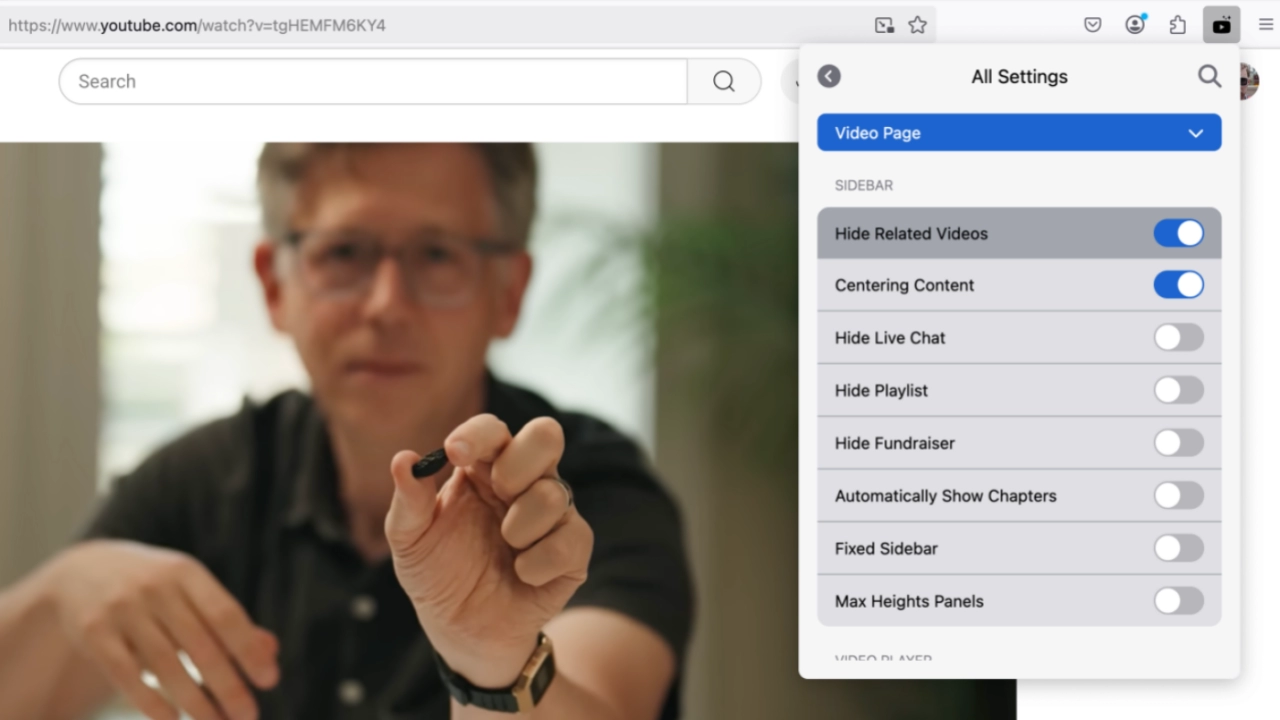 Як зробити YouTube комфортним для перегляду - список налаштувань 8