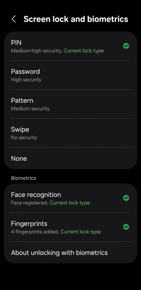 Налаштування екрана Android, які захистять смартфон - список 4