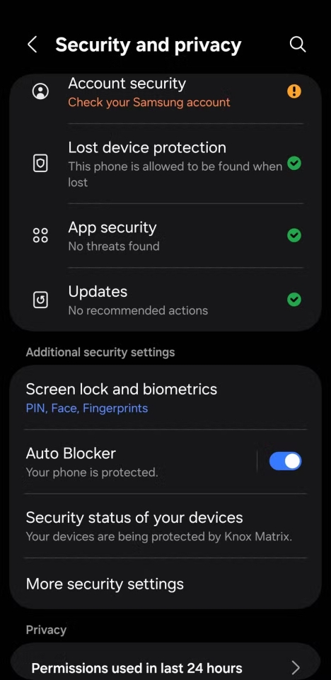 Налаштування екрана Android, які захистять смартфон - список 24