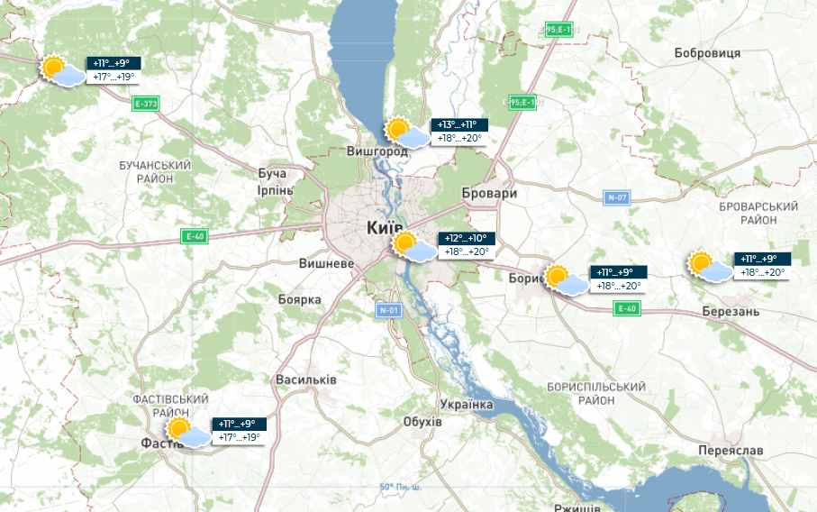 Погода в Україні 25 серпня буде без дощів - чи очікувати спеки 3