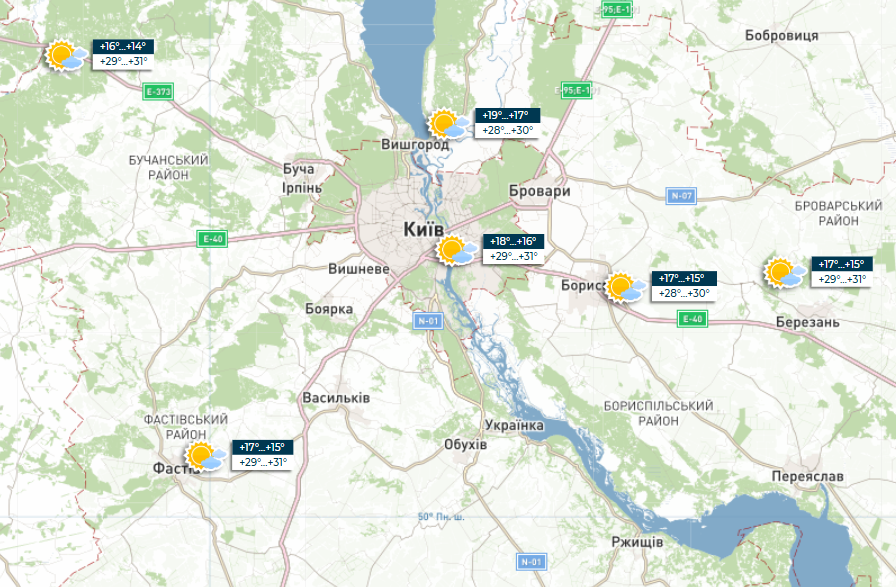Погода в Україні 31 серпня - синоптики дали прогноз на останній день літа 3