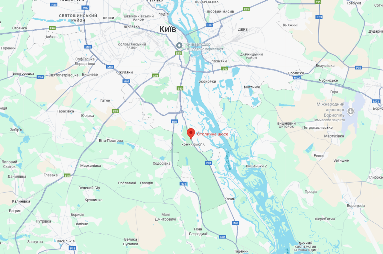 Столичне шосе в Києві частково закривають для транспорту до 31 серпня - як їхати водіям, схема 3