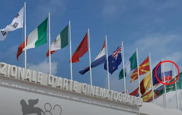 Україна закликала Венеційський кінофестиваль прибрати прапор РФ — символіку назвали підтримкою терору — новини культури 1