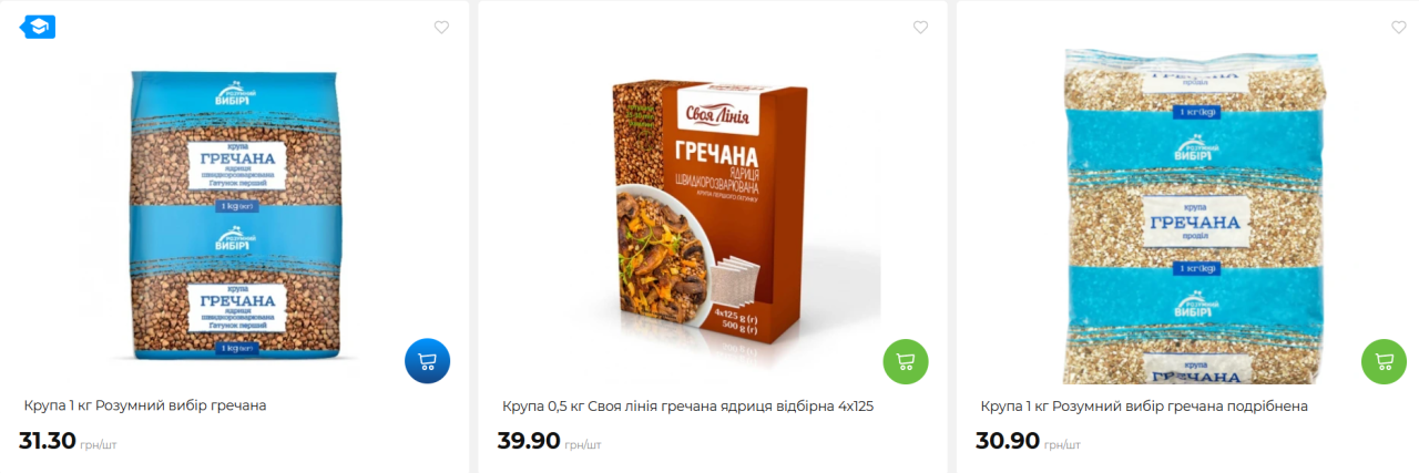 Ціни на крупи в Україні 2025 - чи буде подорожчання восени 2
