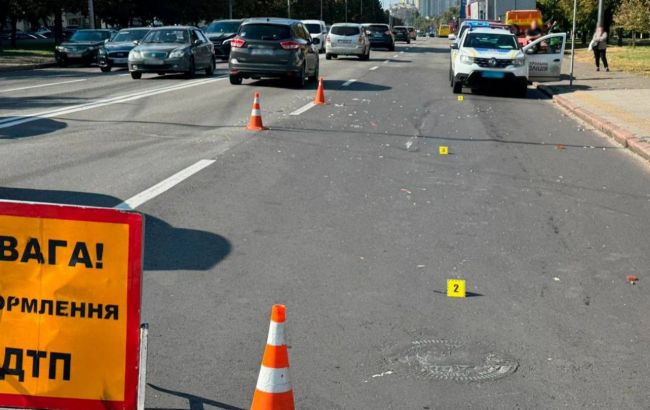 ДТП у Києві - військову на переході збила п'яна водійка, фото 1