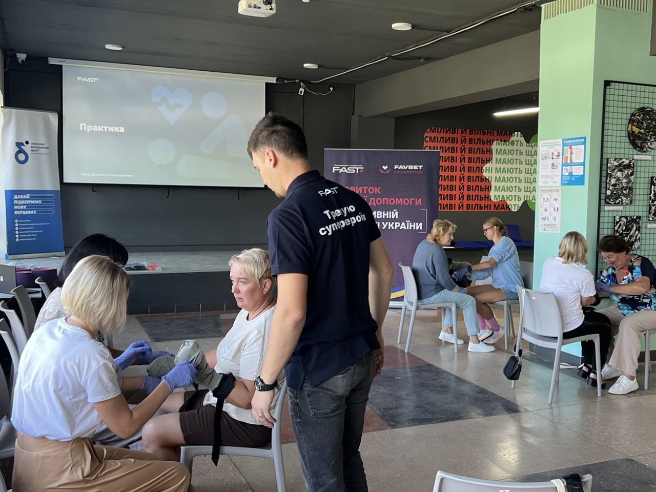 Favbet Foundation Матюхи провів тренінг з першої допомоги для спортсменів Полтави 3