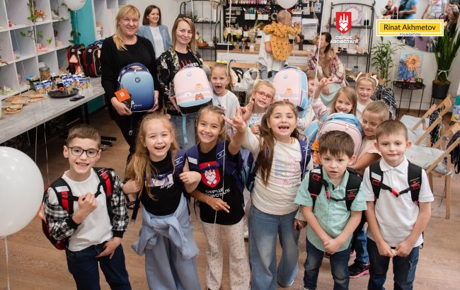 Фонд Ахметова та Серце Азовсталі до 1 вересня проведи захід для дітей захисників 1