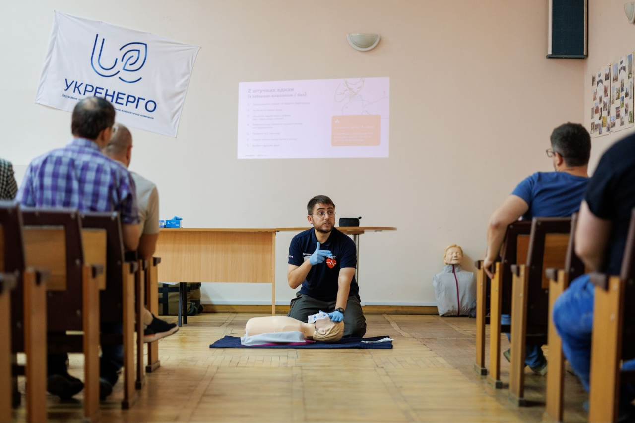 Фонд Матюхи підтримав тренінги з навчання домедичної допомоги для енергетиків 2