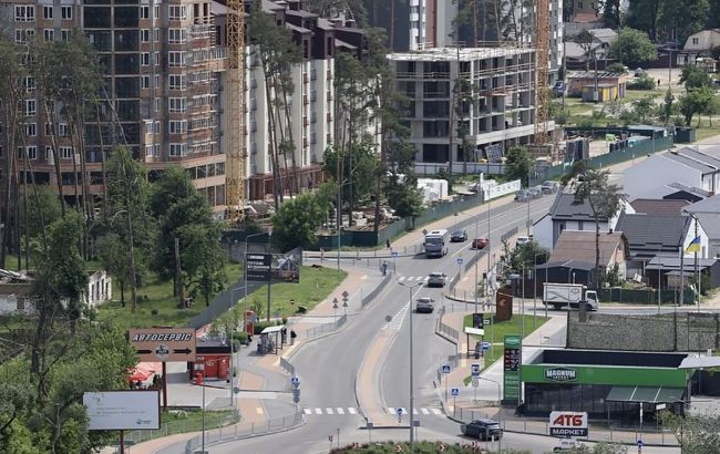 Гостомельське шосе в Києві частково закрили для транспорту в напрямку вулиці Міської - схема 1