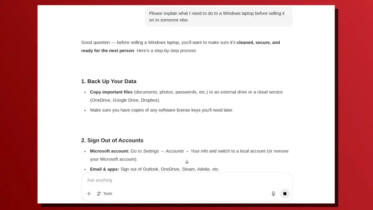 Як ChatGPT перевершує Google - список 2