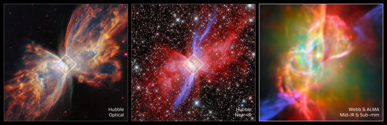 Як з'явилася Земля - вчені вивчили скупчення пилу в туманності Метелик - фото 2