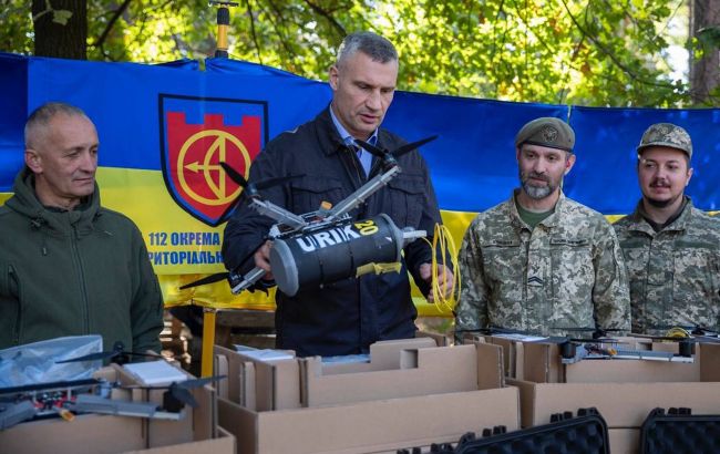 Кличко розповів про передачу ЗСУ 40 тис дронів від Києва у 2025 році 1