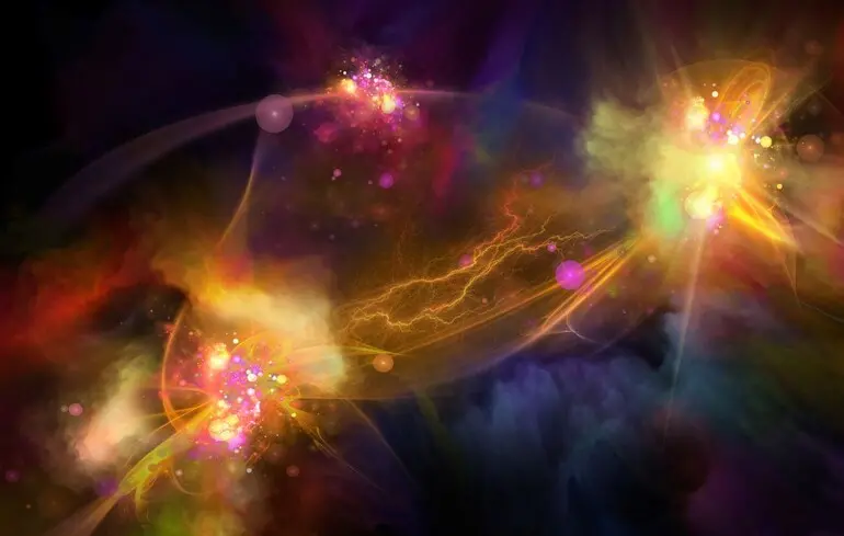 Найдовший газовий міст між галактиками - астрономи зафіксували структур, що простягається на мільйон світлових років - новини астрономії 1