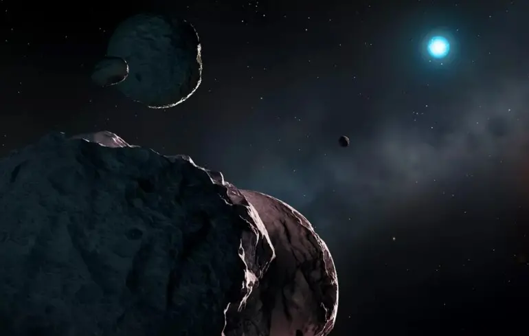 Поглинання білим карликом крижаної планети зафіксували вперше - уламки з водою та азотом відкривають сліди життя - новини науки 1