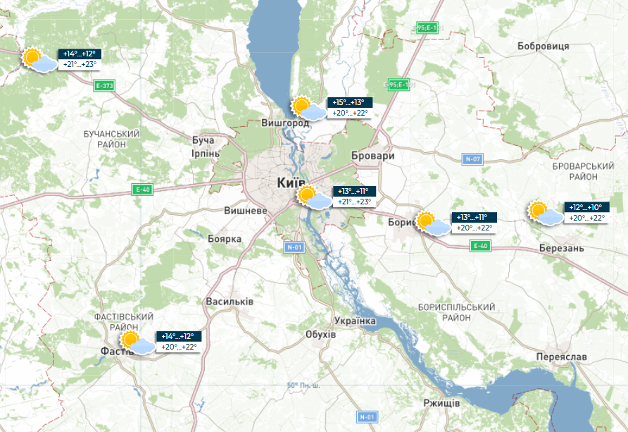 Погода в Україні 14 вересня буде теплою і без дощів Погода в Україні 14 вересня буде теплою і без дощів 3