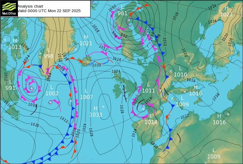 Прогноз погоди на сьогодні - погода від Діденко на 23 вересня 2