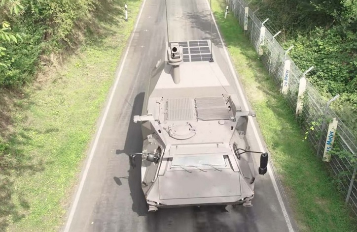 Rheinmetall встановив на БТР futch пускові установки з ракетами AGM - 179 JAGM 1