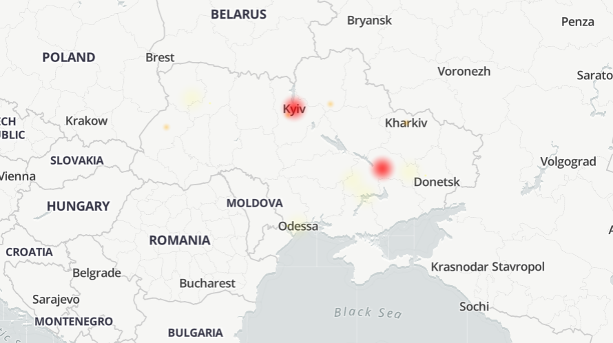 Starlink знову працює з перебоями у зоні бойових дій 3