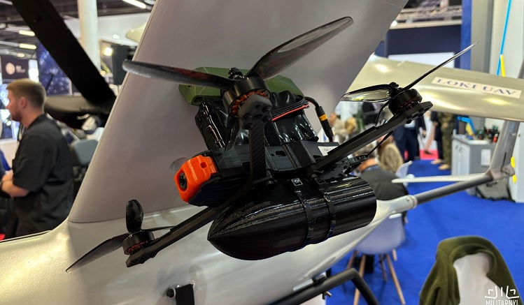 Українська компанія представила на виставці в Польщі дрон-матку THOR OPERATOR 3