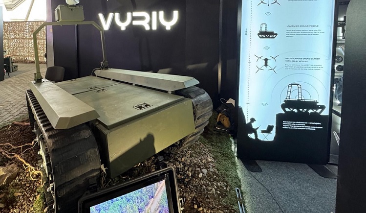 Українська компанія представила наземний носій FPV-дронів Dzhankoi 2