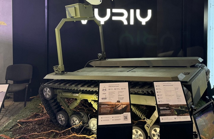 Українська компанія представила наземний носій FPV-дронів Dzhankoi 1