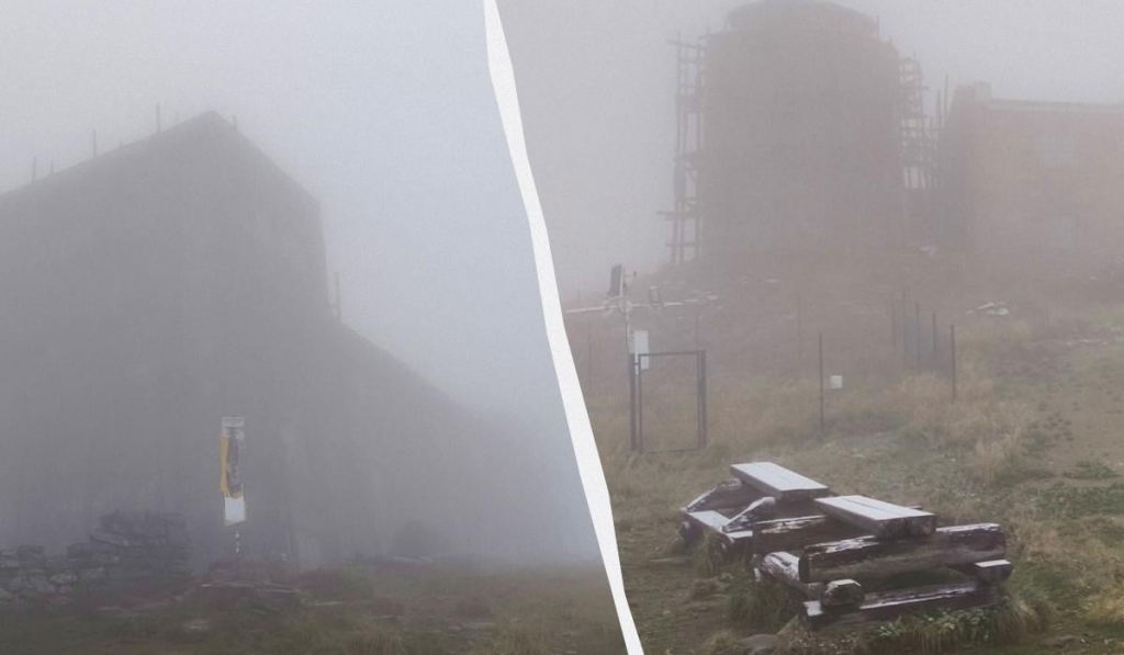 В Карпатах "мінус": температура впала до -2° (фото) 1 У горах настала справжня холодна осінь / фото ДСНС Франківщині