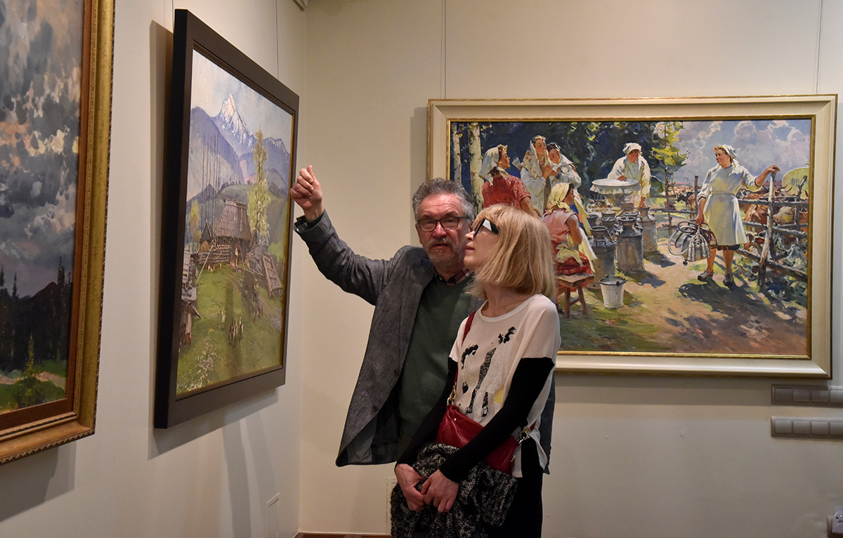 Виставка Володимира Сидорука у Києві - у галереї НЮ АРТ відкрили експозицію - фото 23