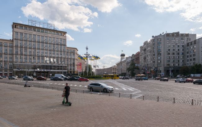 Європейська площа в Києві частково закрита для пішоходів до кінця вересня - як обійти, карта 1
