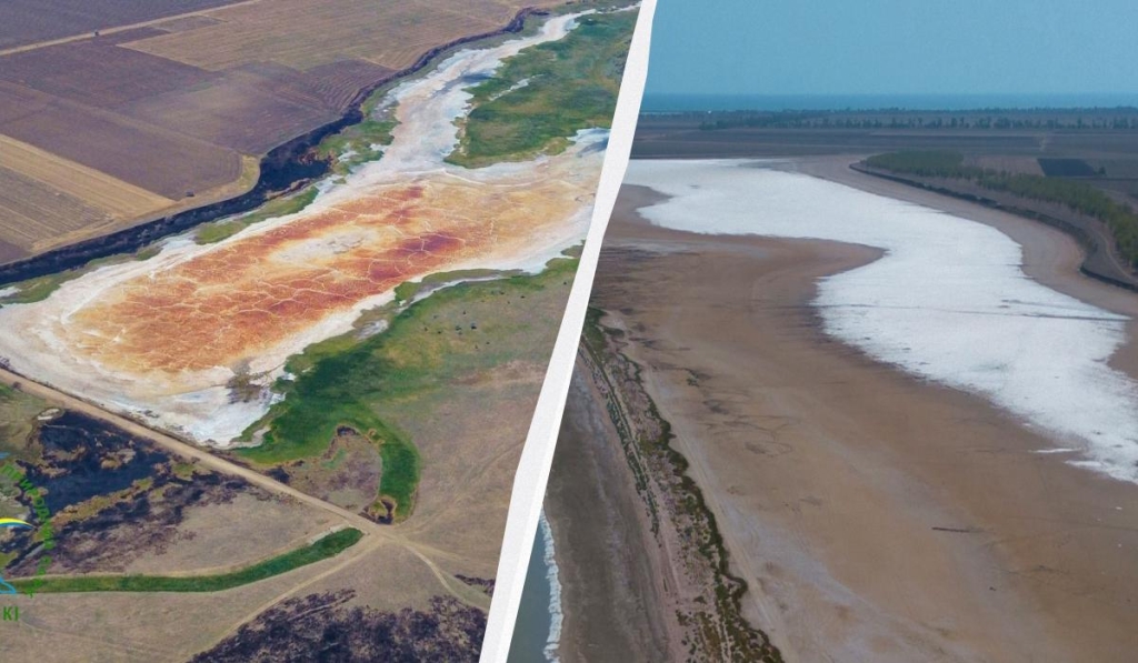 Висохли всі малі річки й водотоки у балках, які впадали в лимани / фото Іван Русєв