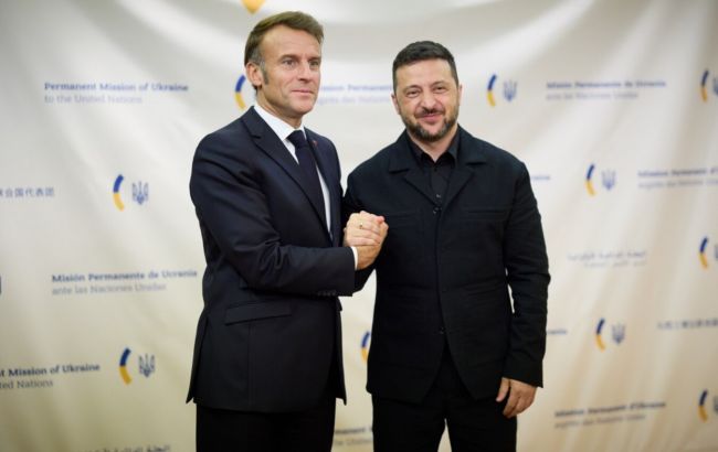 Зеленський зустрівся із Макроном - говорили про ППО, санкції, дрони РФ над Європою 1