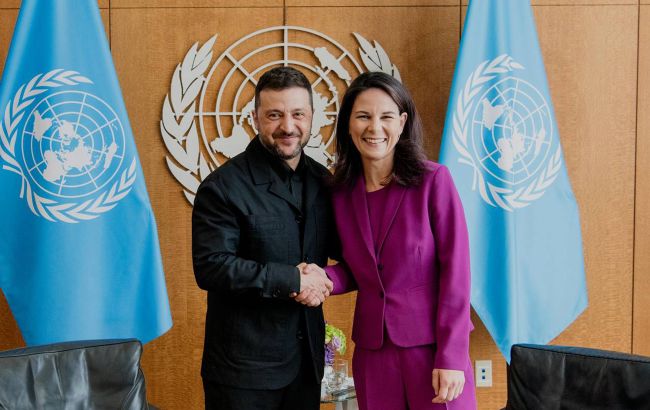 Зеленський зустрівся з Бербок й обговорив пріотитети України на 80-й сесії Генасаблеї 1