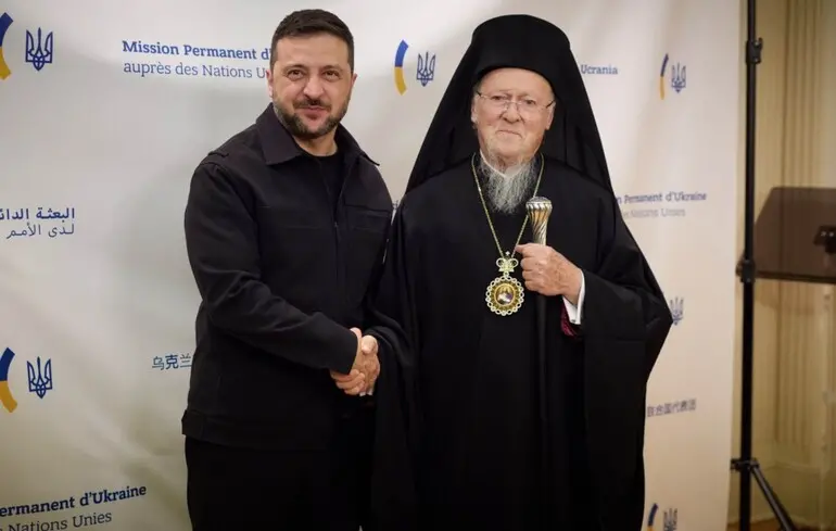 Зеленський зустрівся з патріархом Варфоломієм - закликав до спільних дій проти РПЦ 1