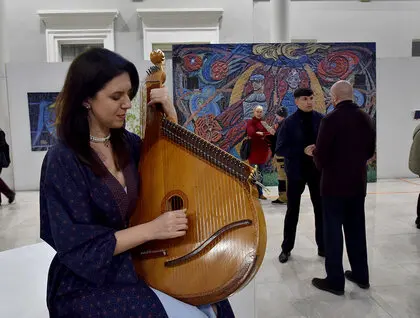 100-річчя Віктора Зарецького святкують у музеї Шевченка - шедеври і легенди - фоторепортаж 8