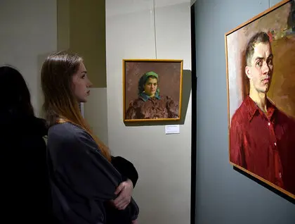 100-річчя Віктора Зарецького святкують у музеї Шевченка - шедеври і легенди - фоторепортаж 6