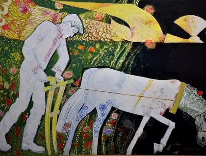 100-річчя Віктора Зарецького святкують у музеї Шевченка - шедеври і легенди - фоторепортаж 18