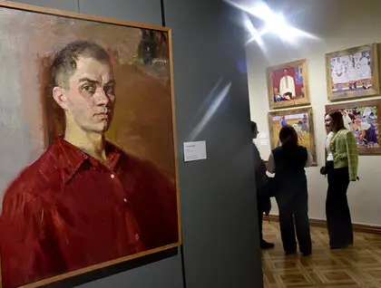 100-річчя Віктора Зарецького святкують у музеї Шевченка - шедеври і легенди - фоторепортаж 50