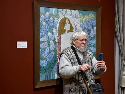 100-річчя Віктора Зарецького святкують у музеї Шевченка - шедеври і легенди - фоторепортаж 13