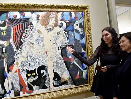 100-річчя Віктора Зарецького святкують у музеї Шевченка - шедеври і легенди - фоторепортаж 1