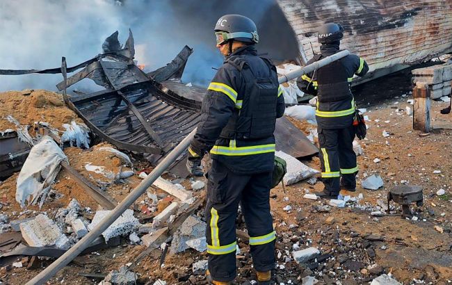 Атака на Україну 30 жовтня - у Дніпрі постраждав інфраструктурний об'єкт 1