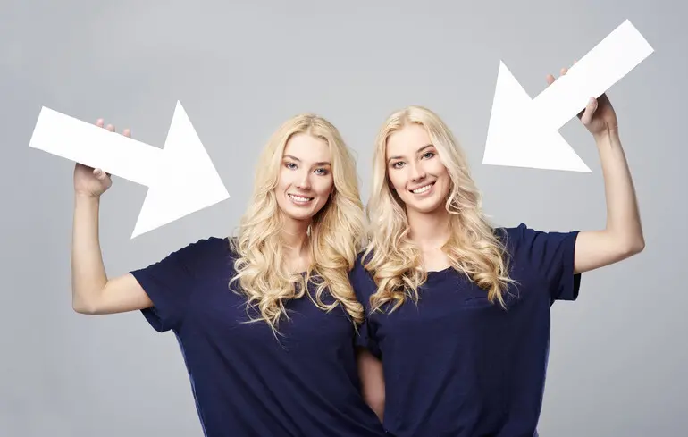 Чим відрізняються близнюки - в однояйцевих близнюків може бути різний інтелект 1