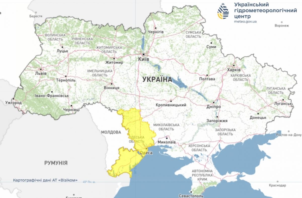 До Одещини знову йдуть потужні дощі: заливатиме три дні поспіль 2 фот