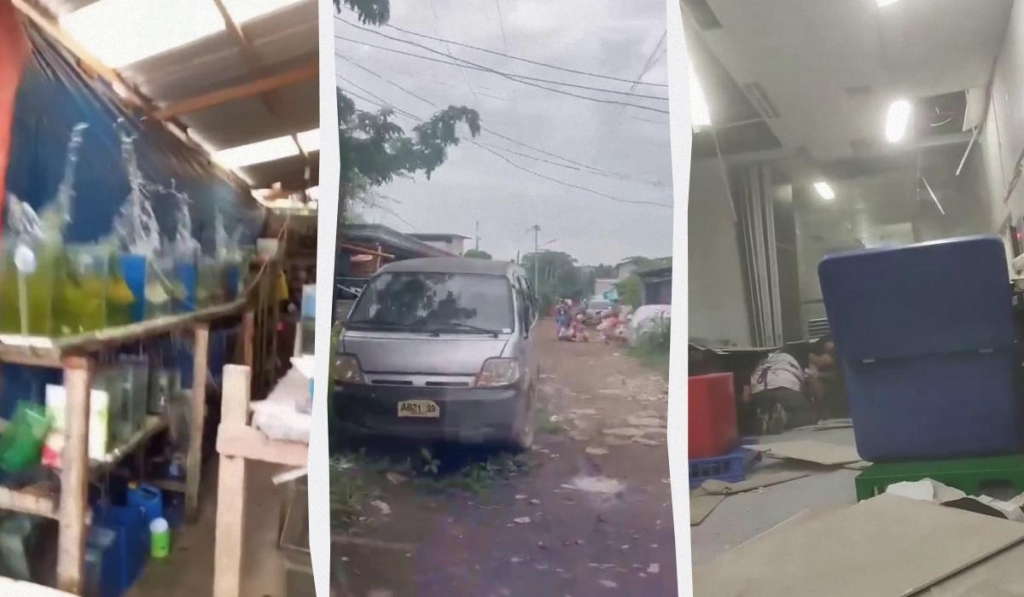 Філіппіни струсонув потужний землетрус, кільком країнам загрожує цунамі (відео) 1 Сильний землетрус стався на Філіппінах / колаж УНІАН, скрншоти