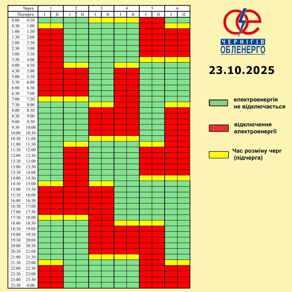 Графіки відключення світла 23 жовтня в Україні діють в Києві та 11 областях - де дивитися 3