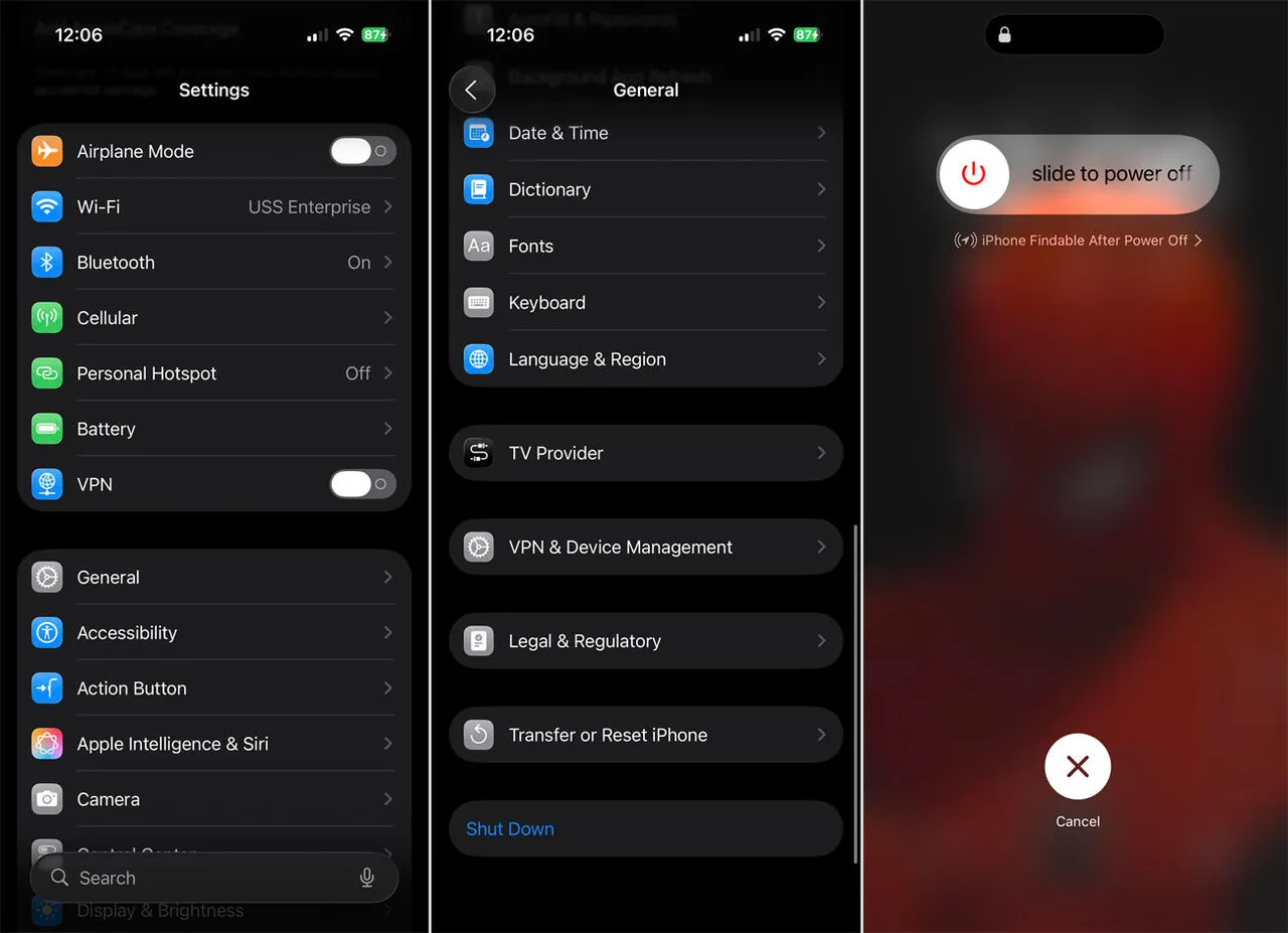Як iPhone перезавантажити чи вимкнути без кнопки швидко - лайфхаки 4