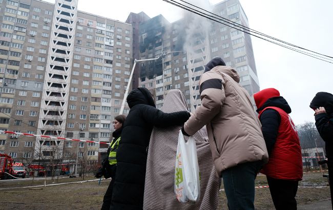 Карта тривог сьогодні показала масований обстріл Києва - пошкоджене майно, куди звертатись, єОпора 1