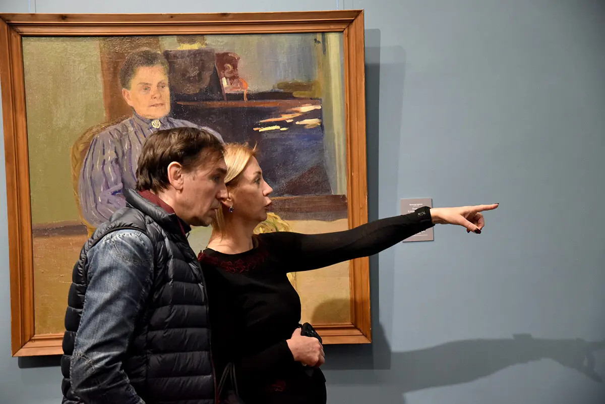 «Київські вібрації»: у Києві відкрилася виставка до 150-річчя живописця Олександра Мурашка 13