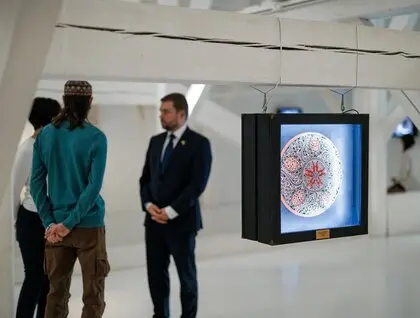 Кримськотатарська виставка QALQAN відкрилася в Ризі - фото 1