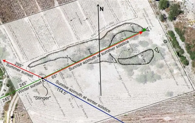Курган-скорпіон у Мексиці виявився пов'язаний із сонцестояннями - як його використовували стародавні люди 1