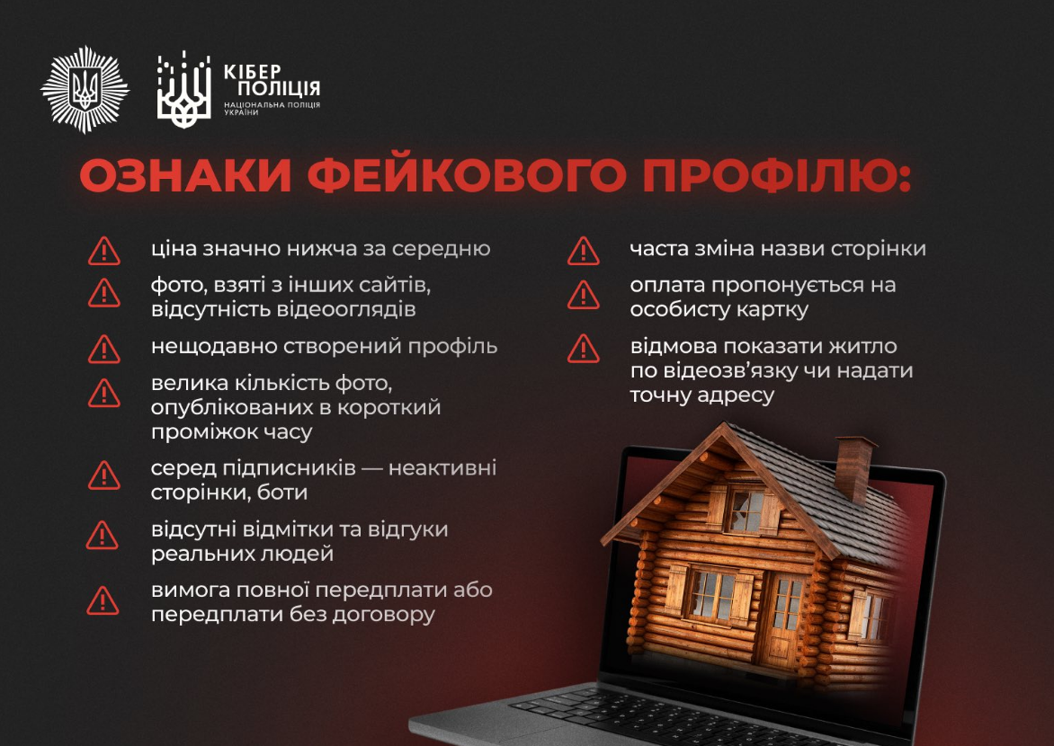 Оренда квартири, будинку чи іншого житла онлайн може бути фейком - оголошення шахраїв 2