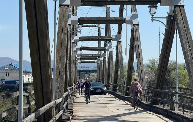 Перетин кордону Україна Румунія обмежено у Солотвино Сігету Мармацієй - ремонт мосту, Тиса, графік 1